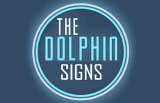 Dolphin Glow Signs